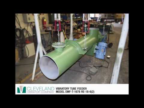 Electromechanical Vibratory Tube Conveyor for Limestone (60 TPH) - Cleveland Vibrator Co.