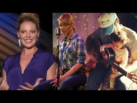 Katherine Heigl Says Hubby Josh Kelley Helped Her Perfect Singing Skills For Jackie & Ryan! | toofab