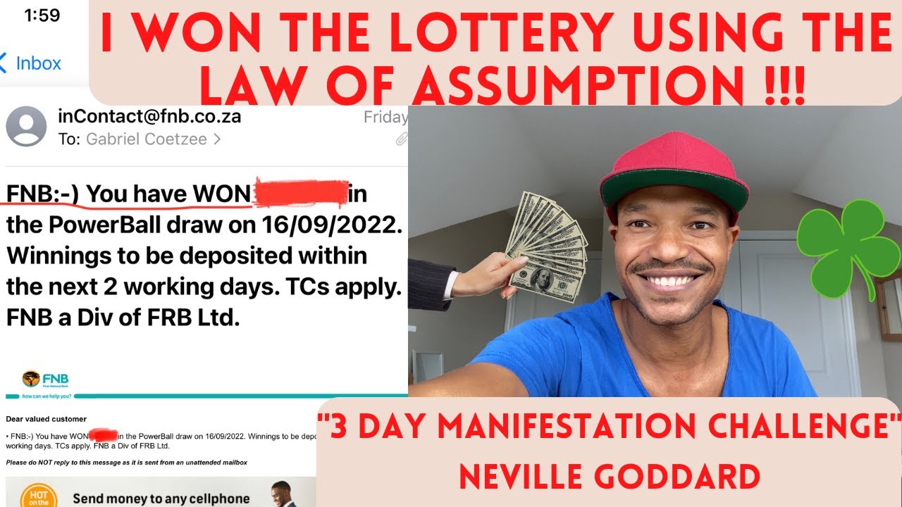I Did The 3 Day Manifestation Challenge & Won The Lottery | Sammy Ingram & Neville Goddard | LOA