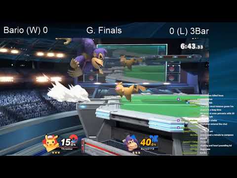 CWA Wifi Weekly 43 - Bario (Donkey Kong) vs Threebar (Pikachu) Grand Finals