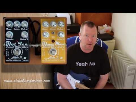 Aleks K Production : Hot Ice Distortion and Honey Moon Overdrive (Stacked)