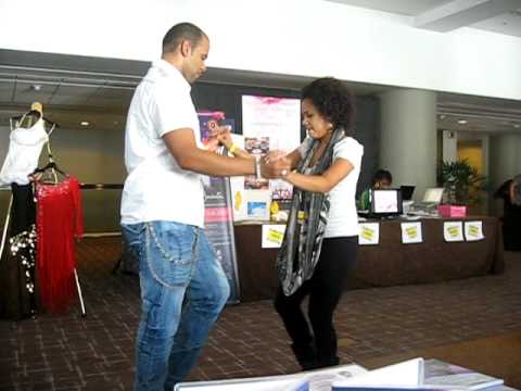 Alex Morel & Stepahie Ballena Dancing Bachata (San Fran)