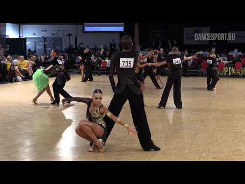 Alekse Yazeuski - Lusjana Gjergji ALB, Rumba | Antwerp Diamond Cup 2019