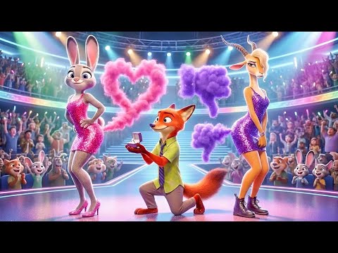😱 Judy vs Gazelle in The Gas Championship | 🏆 Who Will Nick Get Marry ? - New Zootopia