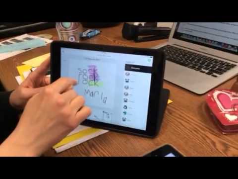 Buck explains how the Seesaw App works.