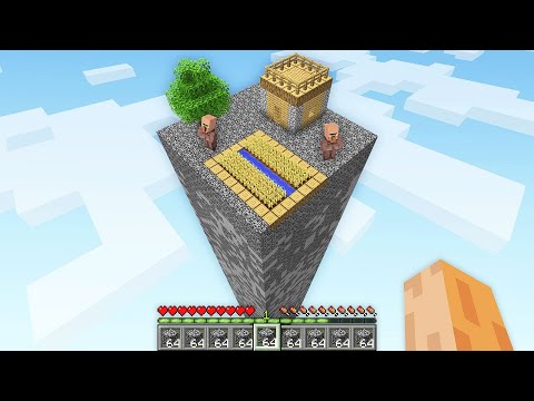 Who Build this TALLEST BEDROCK CHUNK In My Minecraft World ??? Giant Bedrock Base House Village !!!