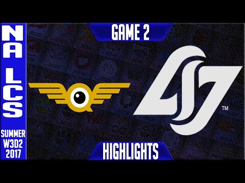FlyQuest vs CLG Highlights Game 2 | NA LCS Week 3 Summer 2017 | FLY vs CLG G2