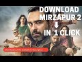 Mirzapur Season 2 Download Mirzapur Season 2 How To Download Mirzapur Season 2 Mirzapur 2 Mirzapur