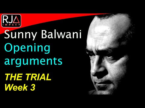 Sunny Balwani | Theranos Trial | Week 3 | Opening Arguments
