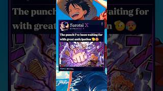 Luffy punches Sommers🫡 chapter 1175 #luffy #loki #onepiece