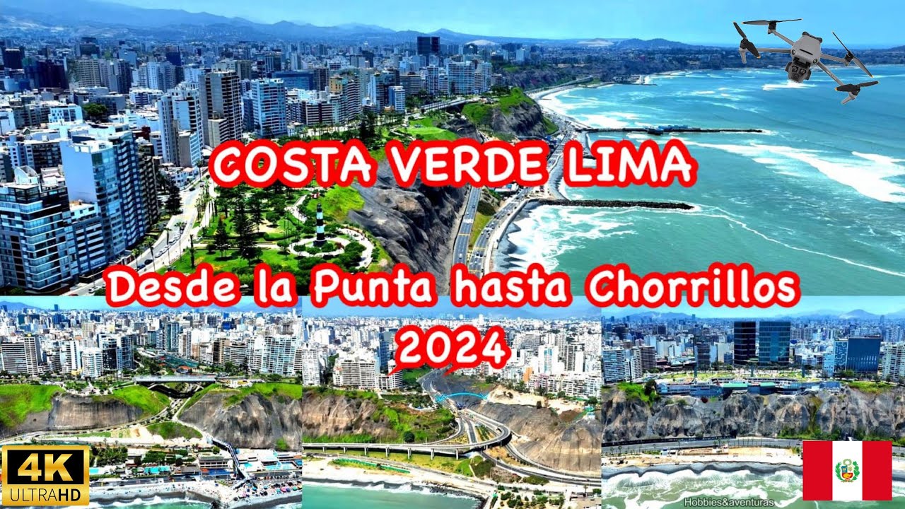Lima Perú 🇵🇪: La Nueva Costa Verde 2024