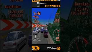 GT2 - French National Championships 246hp - Tahiti - Clio 16V 126hp #shorts