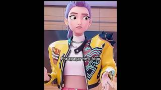 AS GUERREIRAS DO K-POP TOMARAM BANHO GELADO #shorts