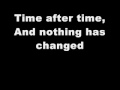 Time After Time- Elliot Minor LYRICS 