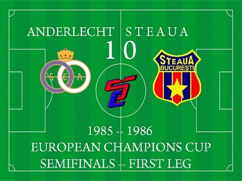 Anderlecht Bruxelles 1-0 Steaua (1985/1986 ECC)