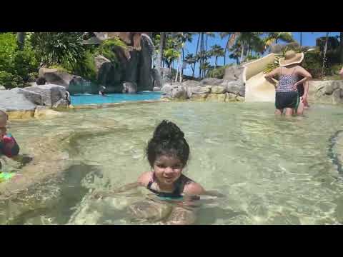 The Westin Maui, Gorgeous! Pools + Waterslides. 4K