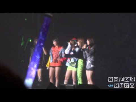 130907 - 4 minute - Talk 2 @ Melon Concert