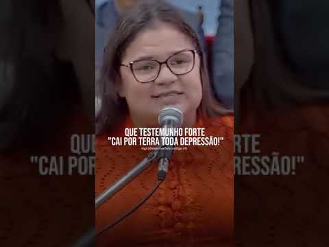 testemunho forte que caia por terra toda depressão