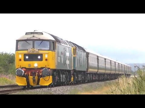 47593 "Galloway Princess" & 47614 On The English Riviera Statesman 03/08/22