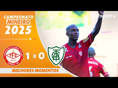 Gols e lances de Tombense x América-MG