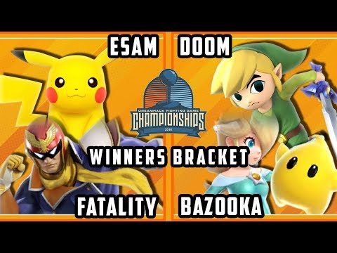 DHATL18 Smash 4 - ESE | Fatality & PG | ESAM Vs. WSGP | DOOM & GK | Bazooka - Wii U Doubles Bracket