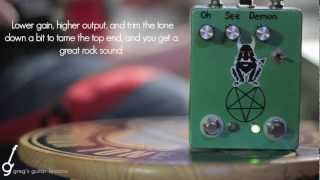 Video thumbnail for Guitar Demo: Fuzzrocious Oh See Demon [OSD/RAT/OCD] by Greg's Guitar Lessons