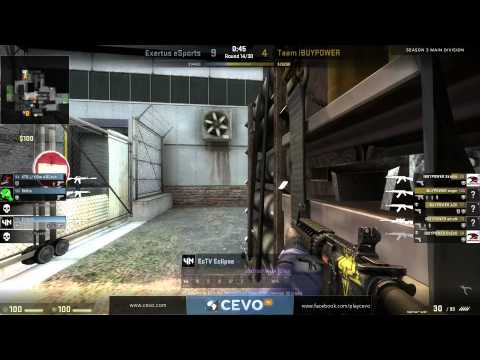 CEVO-Main CS:GO Season 3 Playoffs LB Finals: iBUYPOWER vs. Exertus on de_cache