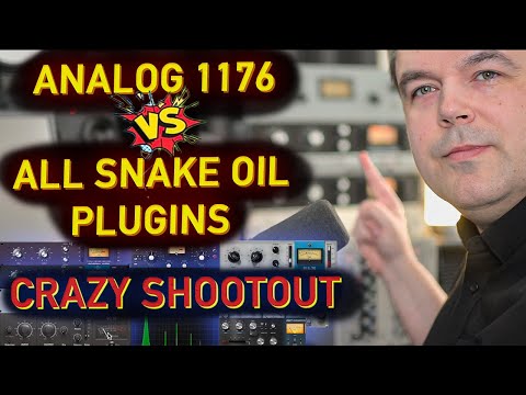 1176 Compressor Crazy Shootout - Analog VS Snake Oil Plugins UAD, Waves, IK, NI, Softube, Slate, AA