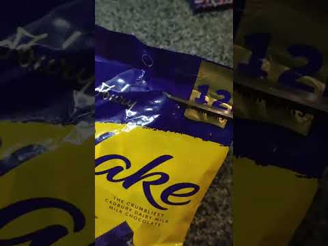 Satisfying Cadbury Flake Chocolate #shorts #asmr #asmrsounds #yummy #youtubeshorts