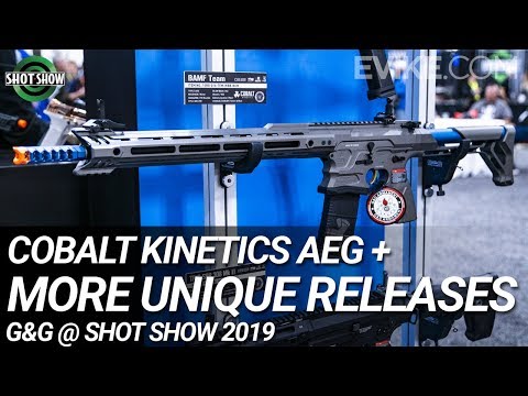 Cobalt Kinetics AEG + More Unique Releases from G&G - Shot Show 2019