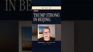 Trump Strong in Beijing — Sixteen Months of Receipts