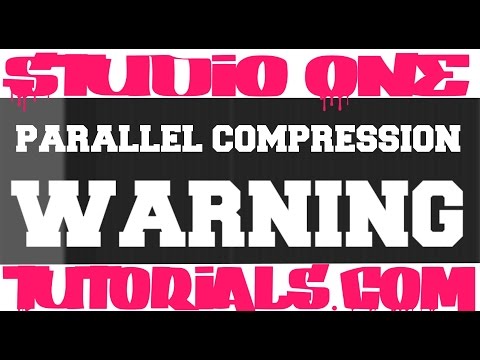 Studio One Parallel Compression Advice for 808 Sub Bass | music production