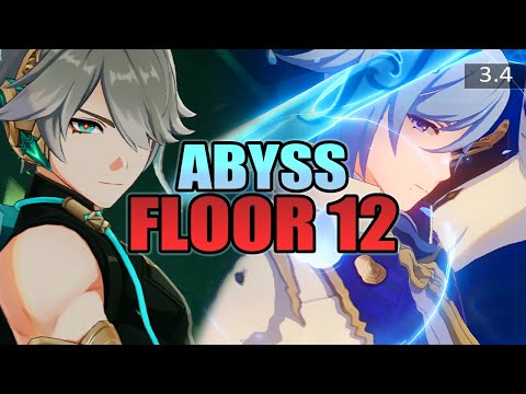 C1 ALHAITHAM Hyperbloom and C0 AYATO Soup | Spiral Abyss 3.4 Floor 12 | Genshin Impact