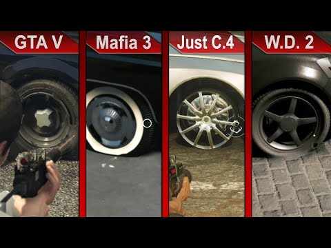 THE BIG COMPARISON | GTA V vs. Mafia III vs. Just Cause 4 vs Watch Dogs 2 | PC | ULTRA