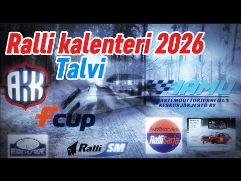 Ralli kalenteri 2026 | Talvi ❄️