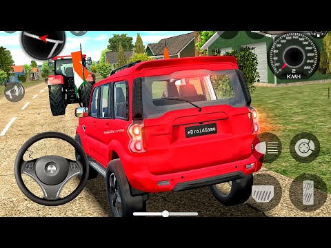 New Indian Cars Simulator 2026: Mahindra Scorpio Driving 3D Gadi Wala Game Car Game Android Gameplay