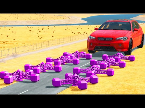 Cars vs Spinners - BeamNG DRIVE