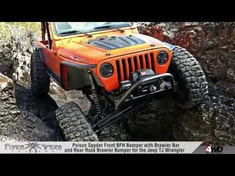 BFH FRONT BUMPER - POISON SPYDER - JEEP BUMPERS