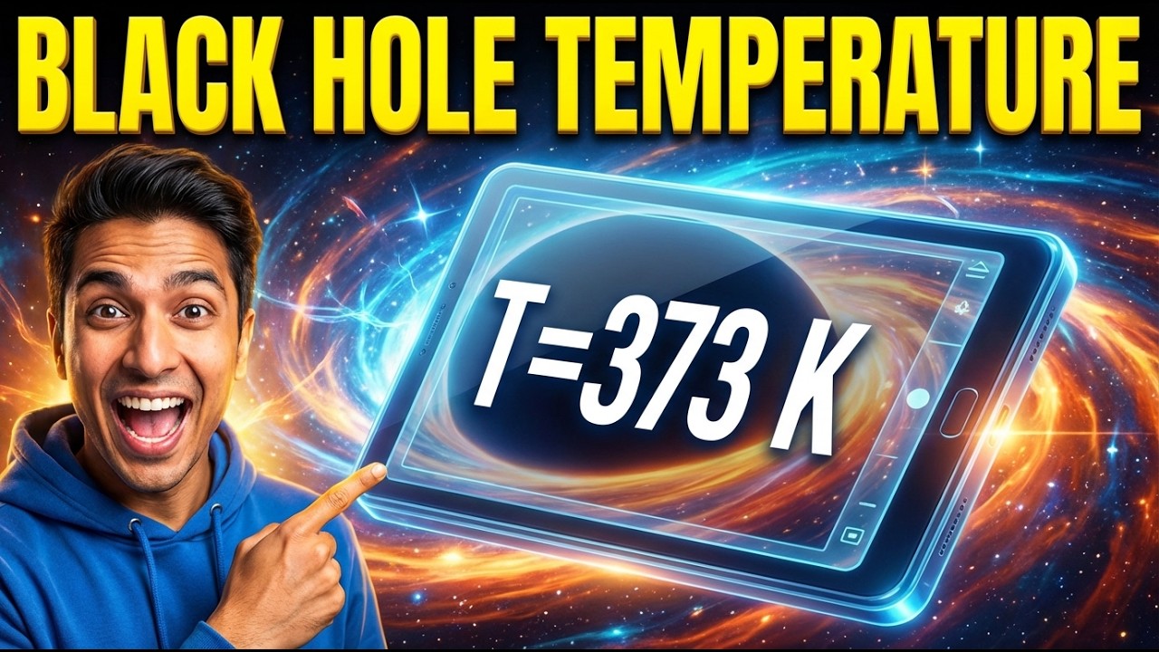 Black Hole Temperature Interactive Calculator