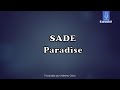 Sade Paradise Karaokê