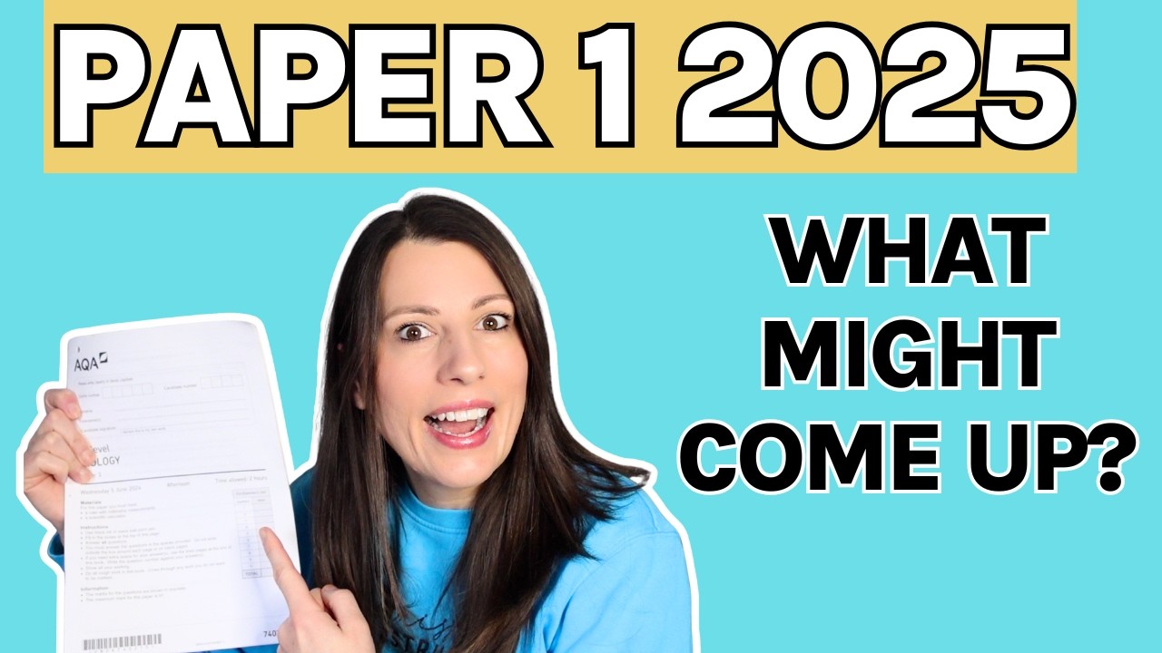 AQA A-Level Biology Paper 1 2025: What to Expect! 📢
