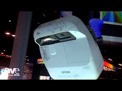 InfoComm 2015: EPSON Demos Brightlink Pro Interactive Projector