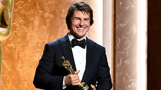 ‘It’s still a golden trophy’: Tom Cruise secures long-overdue Oscar
