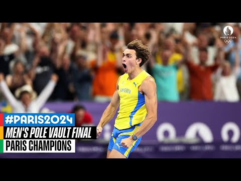 Duplantis sets new WORLD RECORD! | Men's Pole Vault Final | Paris Champions