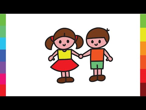 How To Draw A Boy And A Girl How To Draw A Boy And A Girl