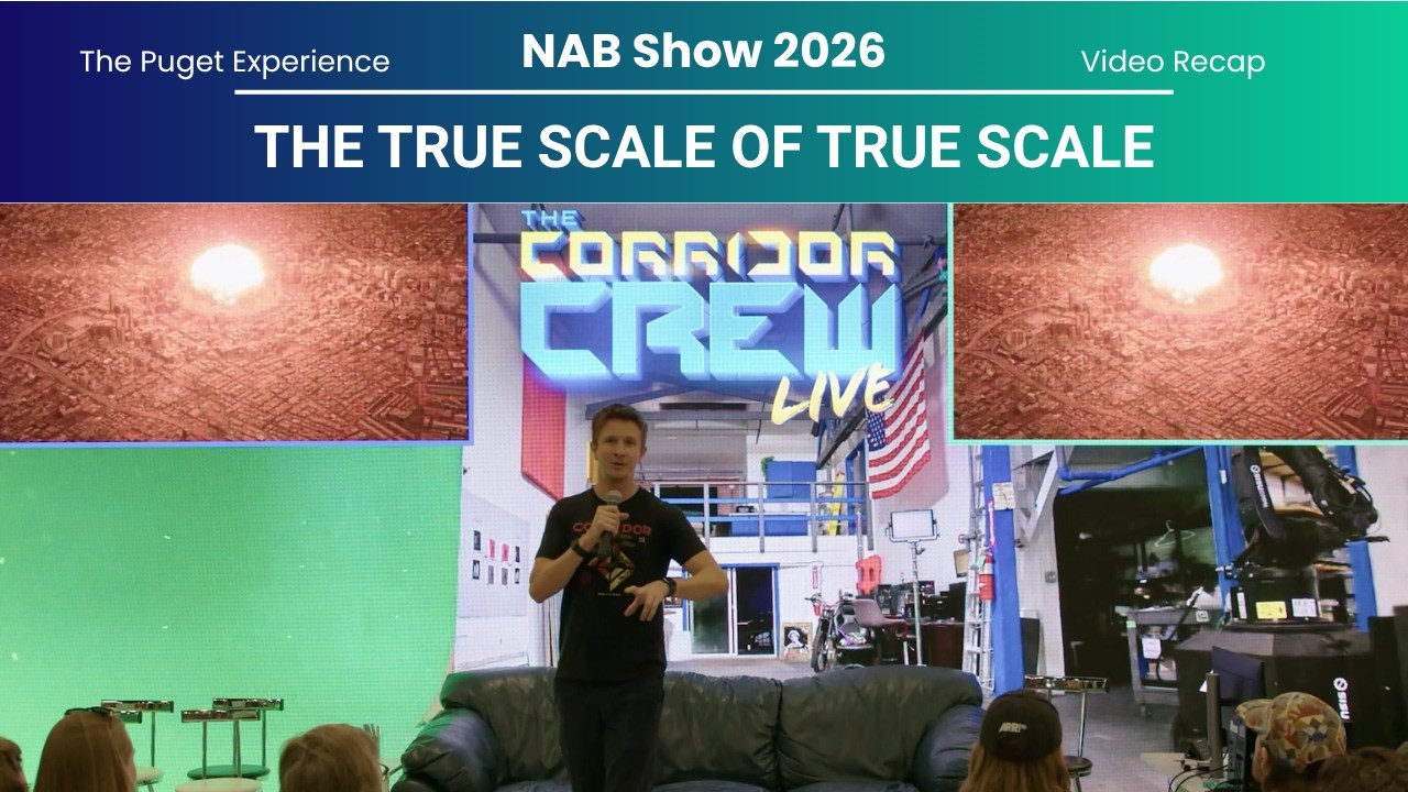 The Puget Experience at NAB Show 2026 - The True Scale of True Scale presented by Wren Weichman