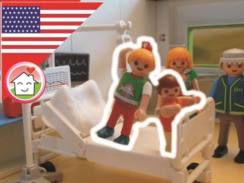 Playmobil movie At the Hospital - The Hauser Family - film for children