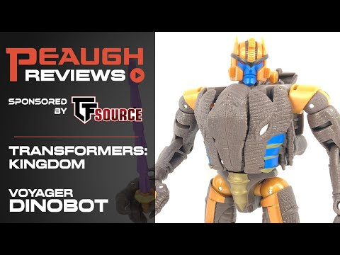 Video Review: Transformers: Kingdom - Voyager DINOBOT