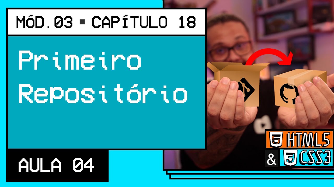 Primeiro repositório git e GitHub - @Curso em Vídeo HTML5 e CSS3