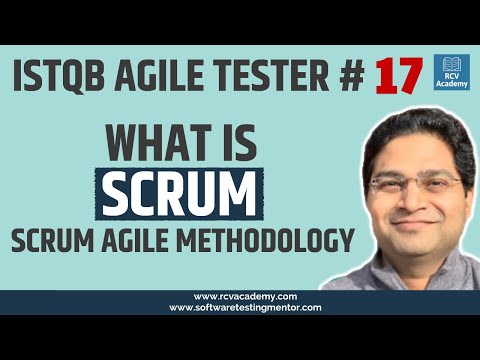 ISTQB Agile Tester 17 What is SCRUM | SCRUM Agile Methodology